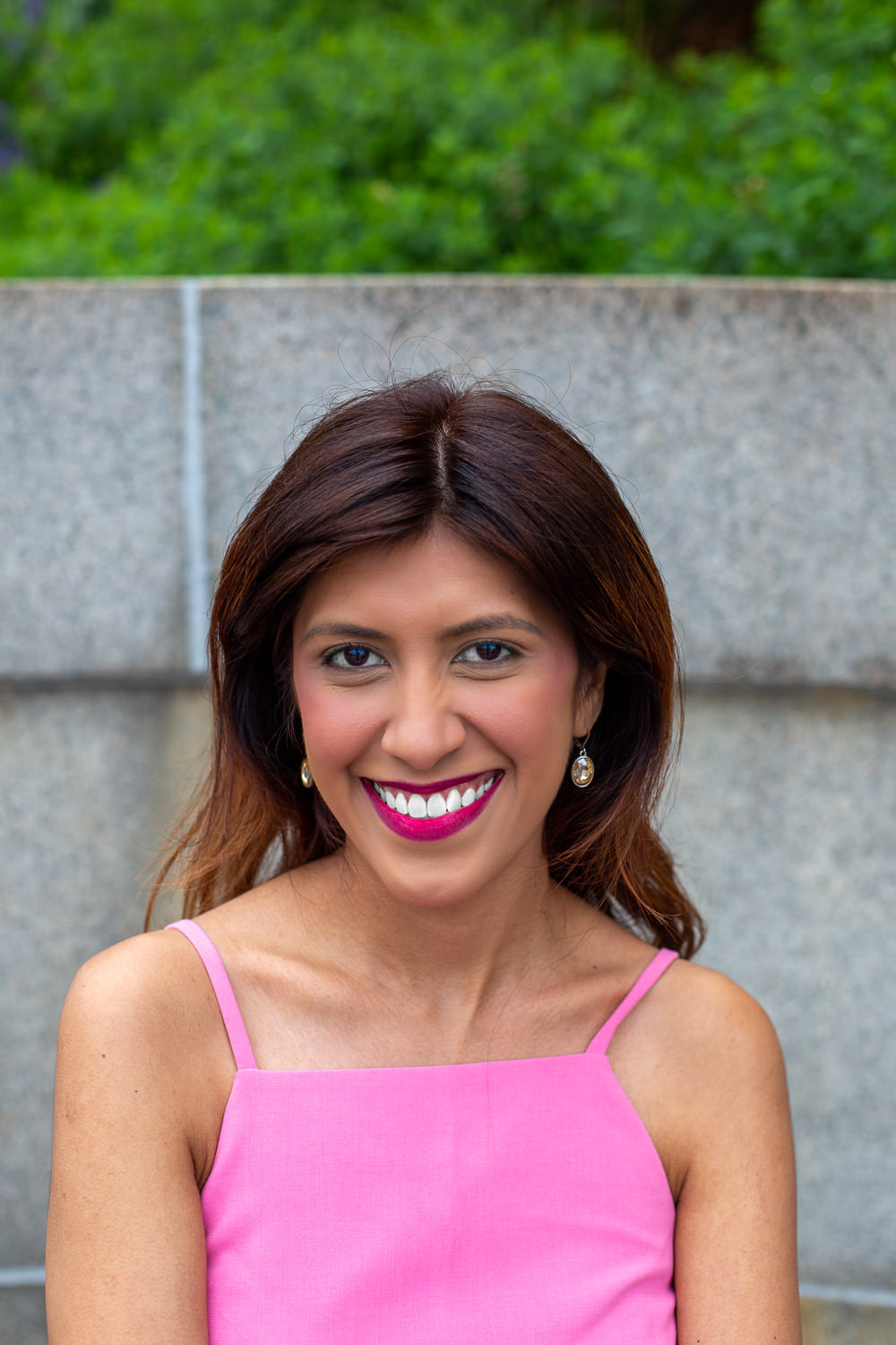 Portrait of model Andrea Hans