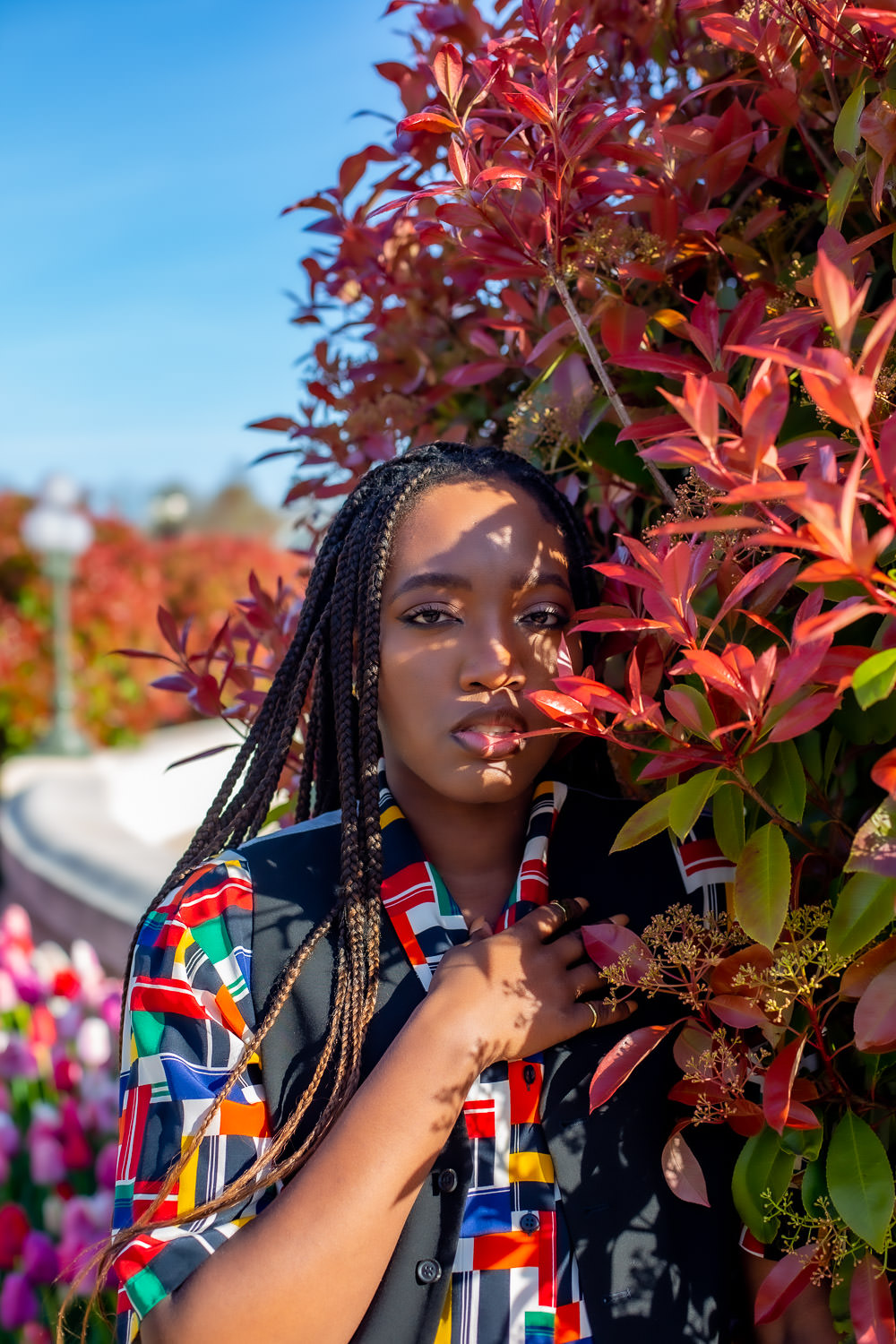 Portrait of model Beya Nini