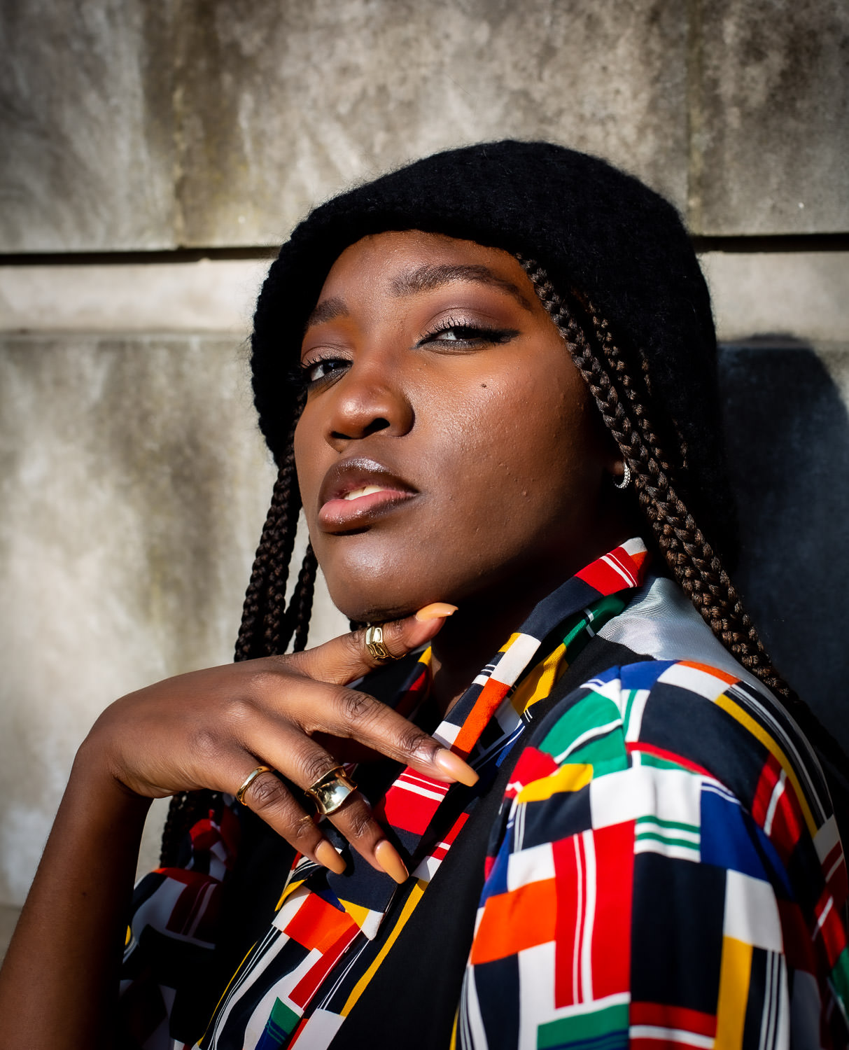 Beya Nini portrait composition