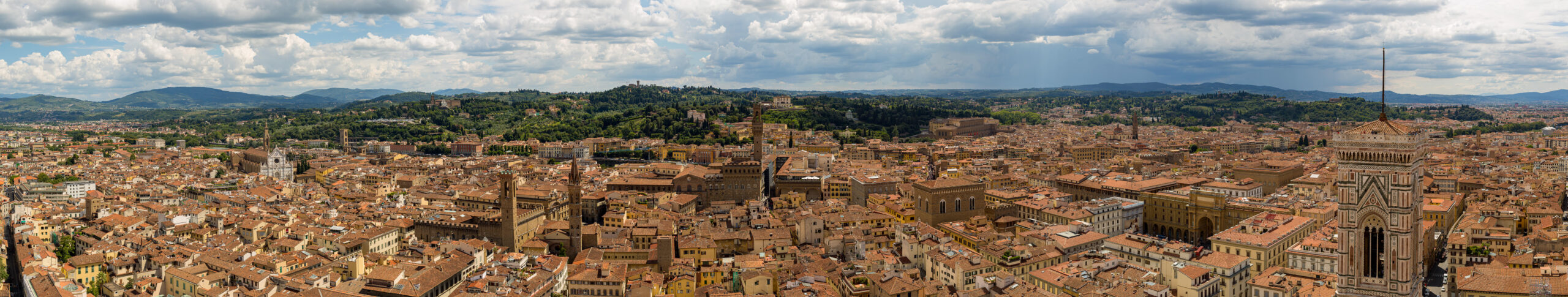 View of the Duomo in Florence Italy