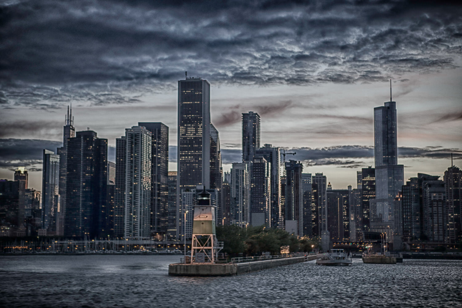 Architectural details of Chicago