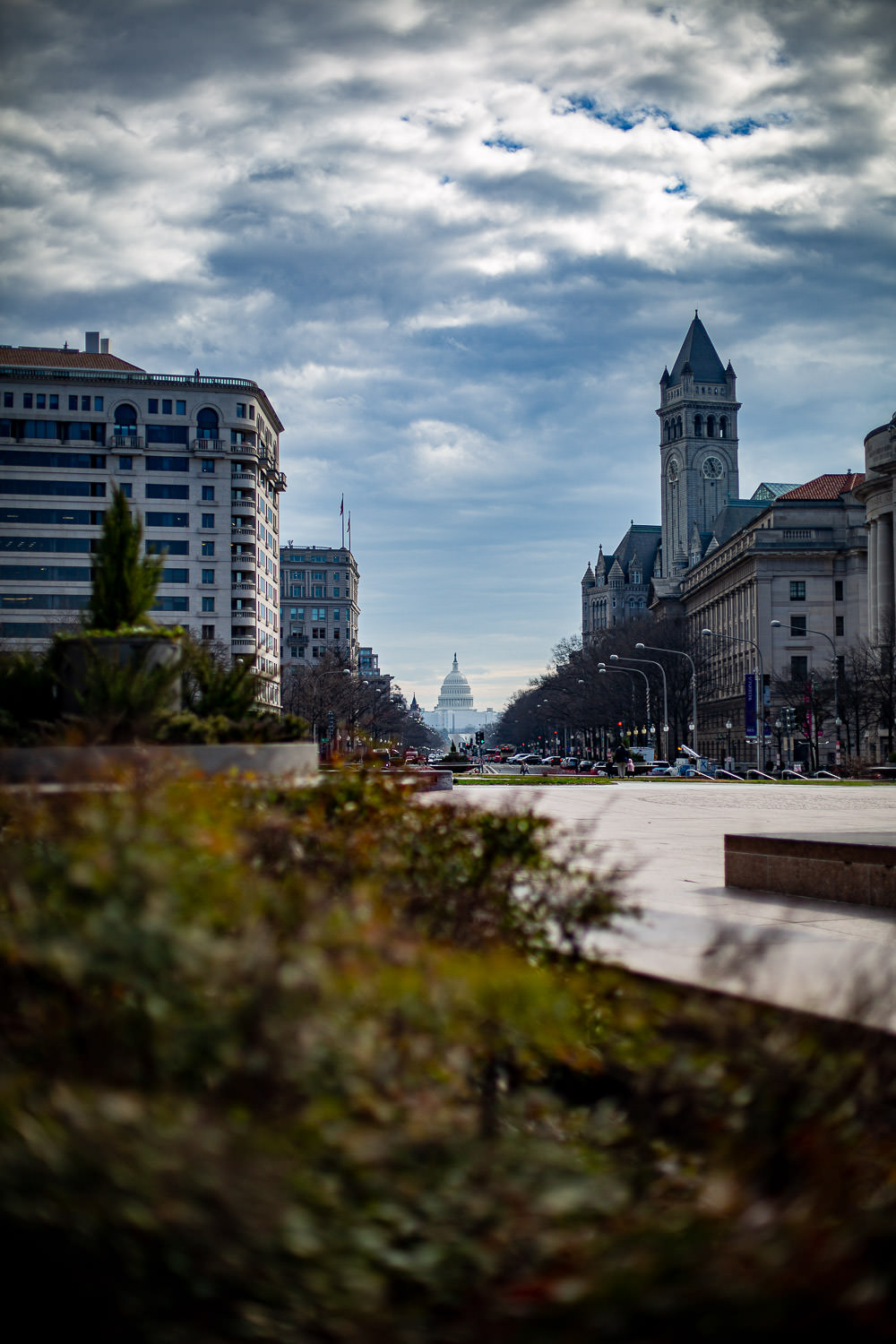 Pennsylvania Avenue looking toward the US Capitol