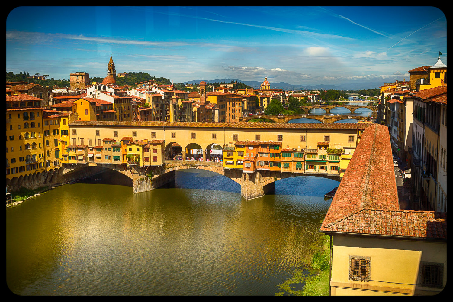 Ponte Vecchio bridge in Florence