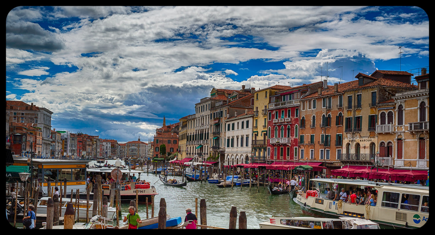 Venice canal and architecture